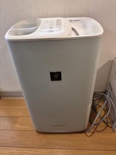 SHARP 加熱気化式加湿器 HV-L55-A 本体 ペールブルー - メルカリ