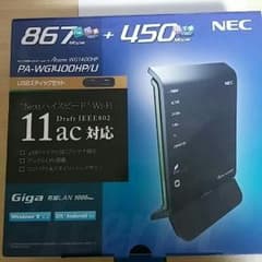 MIHIRO様専用　無線LANルーター NEC Aterm WG1400HPのサムネイル
