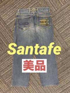 サンタフェ　Santafe デニム　ジーンズ　刺繍ポケット　美品のサムネイル
