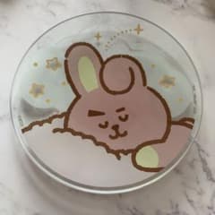 BT21 이치 반 쿠지 MOON 반짝반짝 별 유리판 COOKY 정국