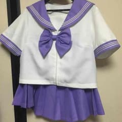 セーラー服/紫/コスプレのサムネイル
