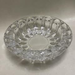 昭和レトロ 曽我ガラス クリスタルガラス ガラス灰皿 - メルカリ