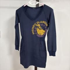 Hysteric Glamour ネイビー Vネックワンピースのサムネイル