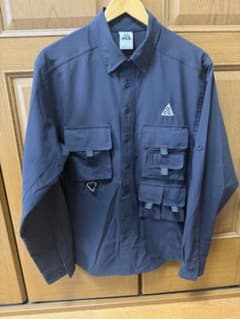 NIKE ACG 長袖シャツ&ハーフパンツセット　ブラック　Mのサムネイル