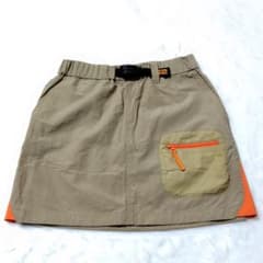 ROSASEN スカート 38 ベージュ オレンジ ゴルフウェア