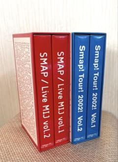 VHS】SMAP/Live MIJ & Smap! Tour! 2002セット - メルカリ