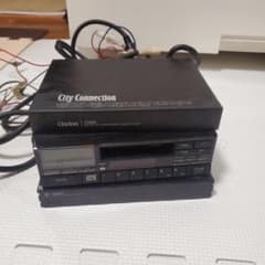 【ジャンク品】Clarionシティコネクション カセットデッキ、旧車.当時 ジャンク品】Clarionシティコネクション カセットデッキ、旧車.当時物