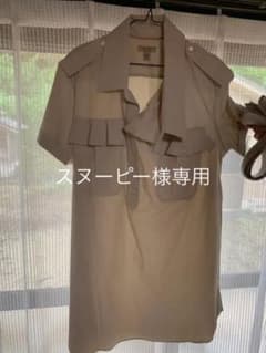 新品　バーバリー　アシンメトリーワンピース　サイズ４２のサムネイル