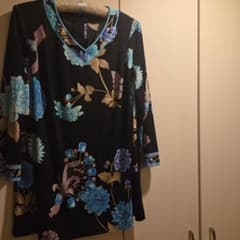 LEONARD FASHION 花柄長袖ドレス 42サイズ LEONARD FASHION 花柄 長袖 トップス - メルカリ