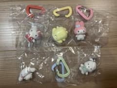 サンリオキャラクターズ カラフルカラビナ マスコットチャーム コンプセットのサムネイル