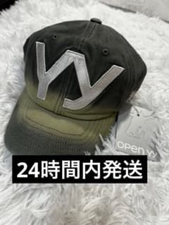 YY ロゴ ベースボールキャップ　ショッパー付き　新品　ブラック Open YY Openyy open Yyベースボールキャップ - メルカリ