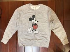<UNIQLO ディズニー ミッキーマウス スウェット グレー Mサイズ>