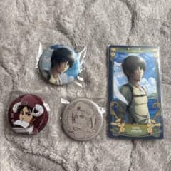 進撃の巨人 ラメキラカンバッジ 缶バッジ 魔法使い おとどけメェる