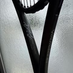 YONEX VOLTRAGE 8S 軟式テニスラケット　長江光一選手のサイン入り YONEX VOLTRAGE 8S 軟式テニスラケット 長江光一選手のサイン入り