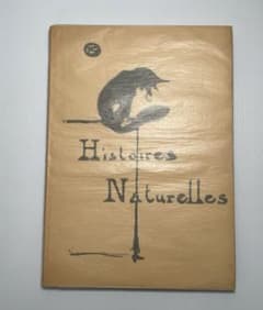 『Histoires Naturelles』1949年 非売品 アンカット本 Histoires Naturelles』1949年 非売品 アンカット本 - メルカリ