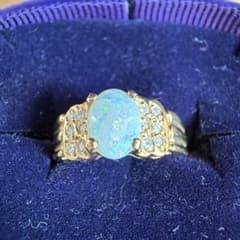 オパール 18金リングのサムネイル