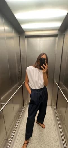 10日までの出品、最終お値下げ⤴️ZARA  ジャンプスーツ　　美品のサムネイル