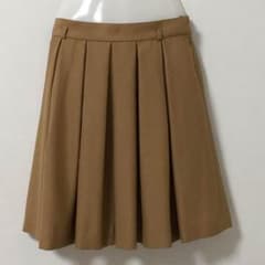 【あいり様専用】値下げ！キスミス  キャメルスカート★美品のサムネイル