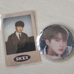 Stray Kids チャンビン トレカ 缶バッジ セットのサムネイル