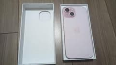 iPhone15 256GB ピンク 本体　付属ケーブル・箱付きのサムネイル