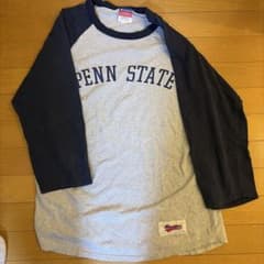 Champion PENN STATE 라글란 7분 소매 T셔츠