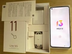 Mi_11_Lite_5G_Truffle_Black 箱あり SIMフリーのサムネイル