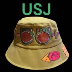 《美品》USJ 恐竜サングラス付き帽子　バケハのサムネイル