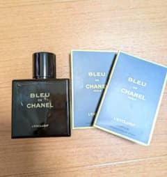 一度のみ使用 CHANELブルードゥシャネルレゼクスクルジフ パルファム