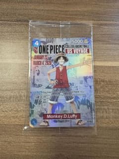 モンキー・D・ルフィ アメリカ大学バスケ プロモ パラレル 未開封 