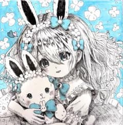 オリジナル手描きアナログイラスト 20 オリジナル手描きアナログイラスト 20