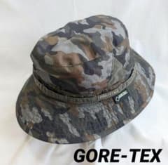 【限定】Marmot バケットハット カモフラ柄 GORE-TEX 【美品】のサムネイル