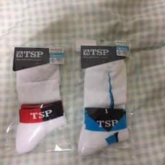 TSP卓球靴下(赤、青)のサムネイル