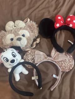 ディズニー　キャラクターカチューシャセット【4つセット】のサムネイル