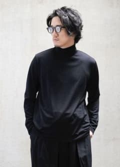 MBハイエンド尾州ウール ニットタートルネックカットソー - メルカリ