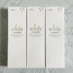 新品 ルシェロ歯磨きペースト ホワイト 3本セットのサムネイル