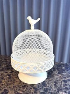 ZARA  新品 小鳥のモチーフ付き ケーキスタンド カバーセット ZARA HOME 新品 小鳥のモチーフ付き ケーキスタンド カバーセット