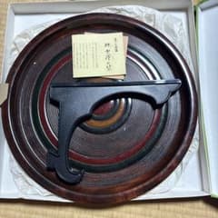 讃岐彫 盆 独楽塗 香川漆器 山富のサムネイル