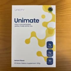 ユニシティ ユニマテ レモン風味 30スティック - メルカリ