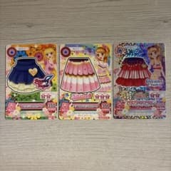 アイカツ カード 3枚セット ボトムスのサムネイル
