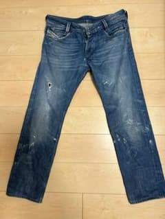 【最終値下げ】DIESEL SLAMMER デニムパンツ ストレート W34のサムネイル