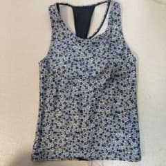 美品　ダンスキン　ヨガ　タンクトップ　キャミソール　花柄　Mのサムネイル