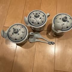 茶碗蒸し器➕スプーン5点セットのサムネイル