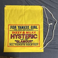 HYSTERIC GLAMOUR ショップ袋 巾着 イエローのサムネイル
