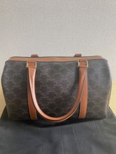 CELINE  セリーヌ　トリオンフ　キャンバス＆カーフスキン　ボストンバッグのサムネイル
