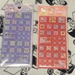 【正規品】 サンリオキャラクターズ　タイルシール　キティ　クロミのサムネイル