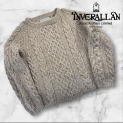 極美品 INVERALLAN 1A クルーネックセーター 42/XL相当 銀タグ - メルカリ