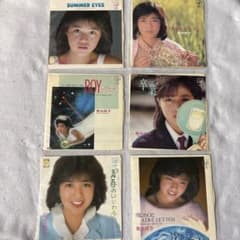 名盤6枚セット】菊池桃子 EPレコード 7インチ シングル 昭和アイドル