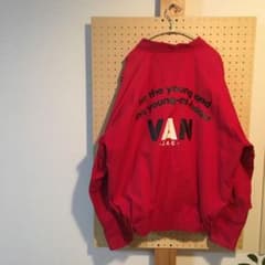 VAN スウィングトップ  アーチロゴ　size:LL 赤のサムネイル