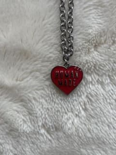 HUMAN MADE HEART NECKLACE ハートネックレス レッド - メルカリ