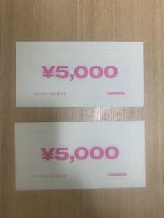 まんだらけ　株主優待券　10000円分のサムネイル